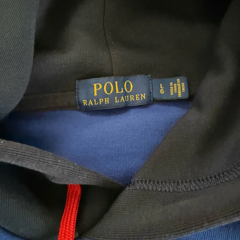 Polo Ralph Lauren Double Knit P-15 Offshore Sailing Team Multi-Blue/White Hoodie